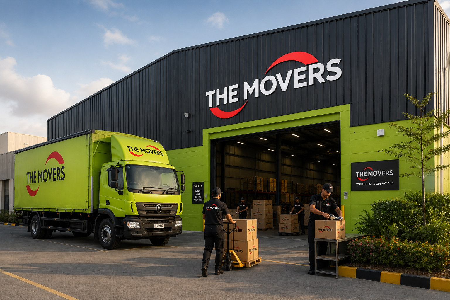 Secure warehouse and storage operations in Dubai